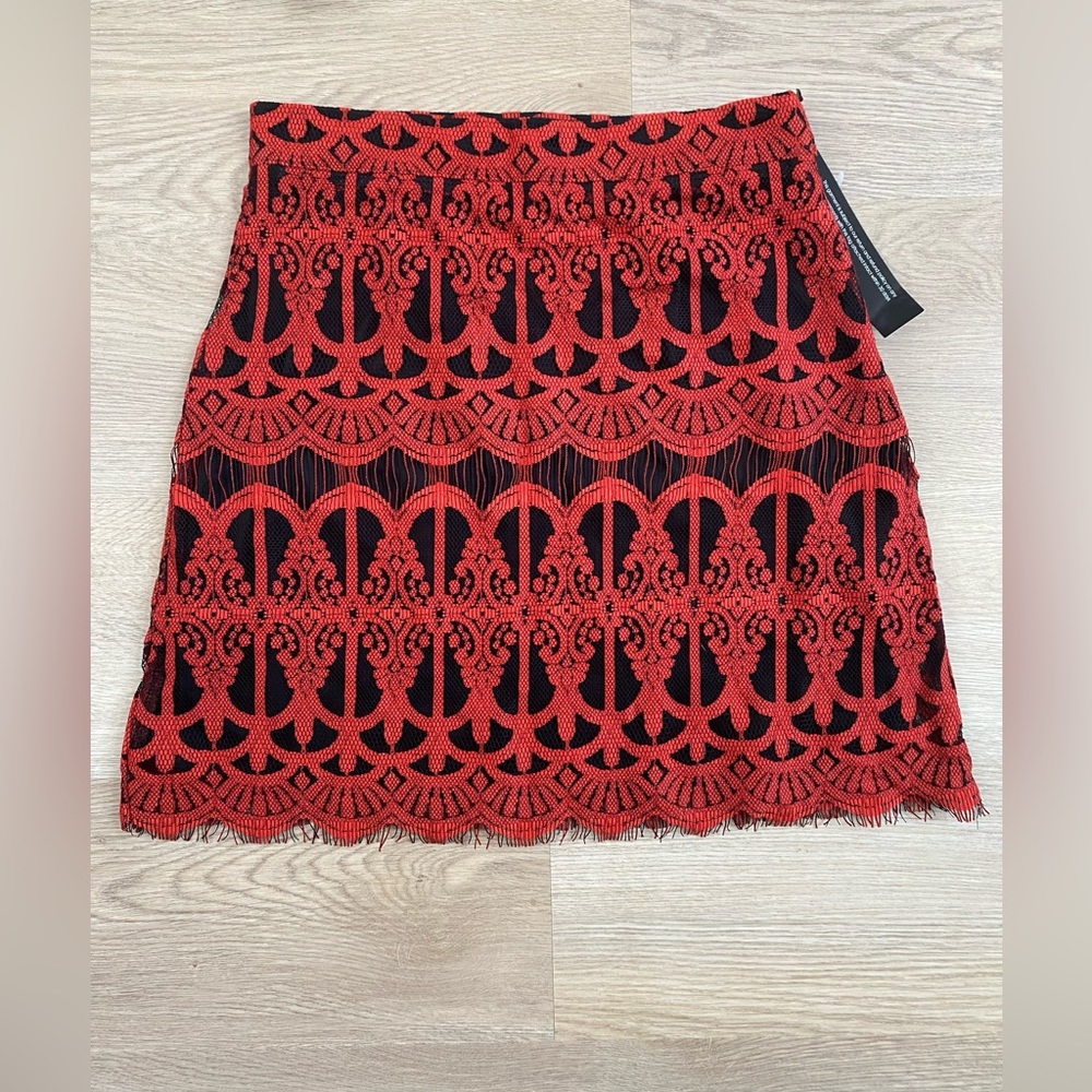 Goldie Lace Mini Skirt